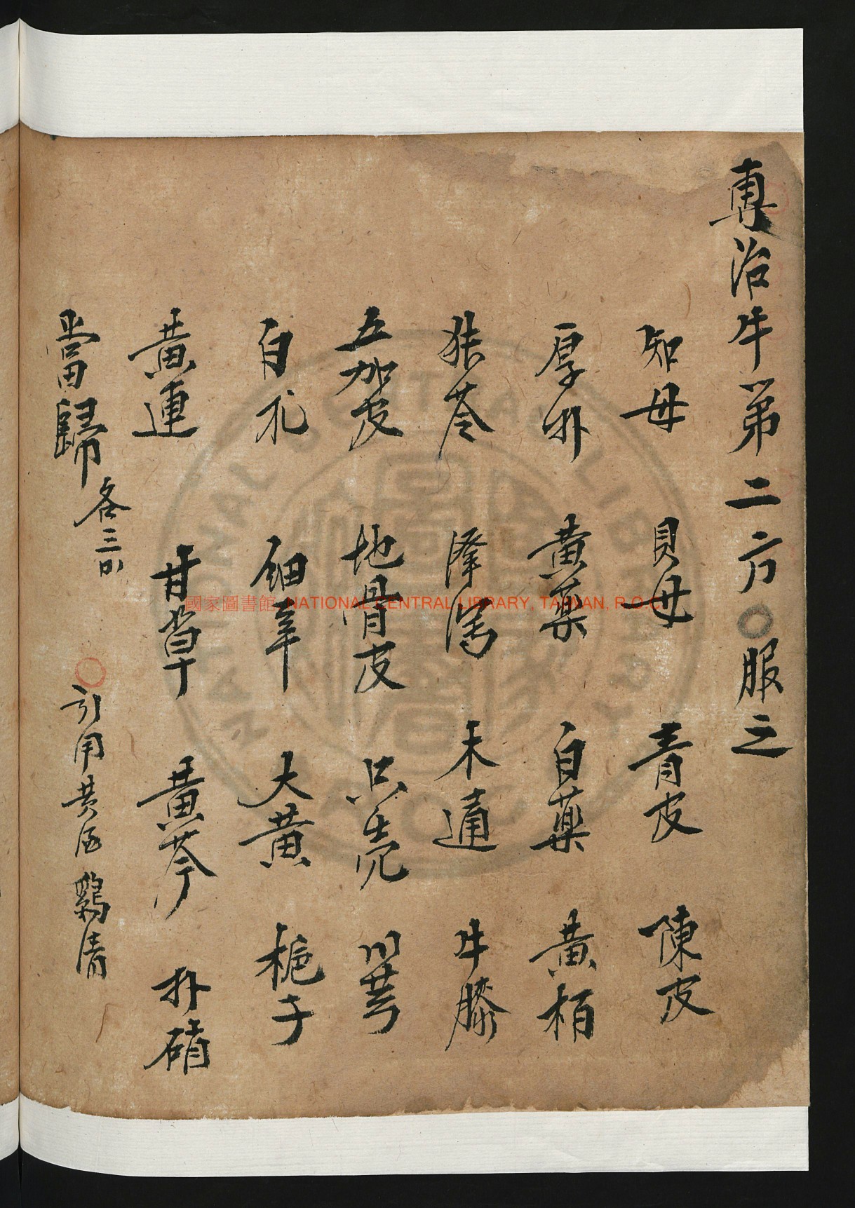 牛杂病全书书影三
