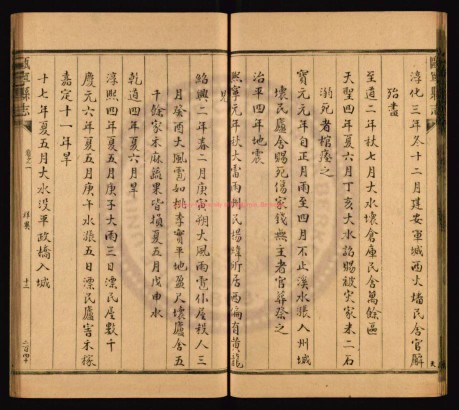 瓯宁县志·目录页